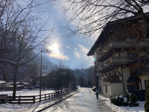 hier geht's jeden Morgen los