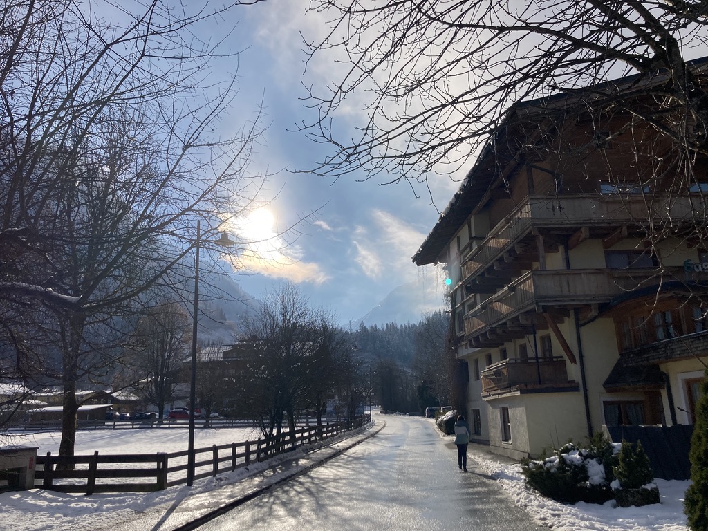 hier geht's jeden Morgen los