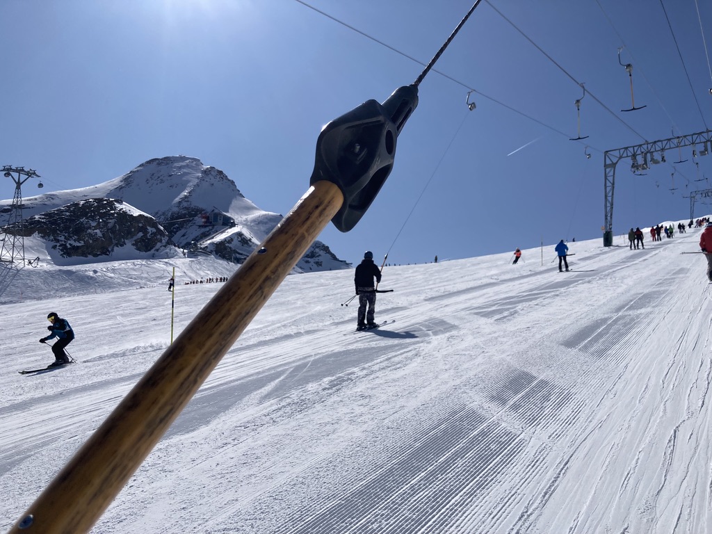 Schlepper hoch zur Genussabfahrt