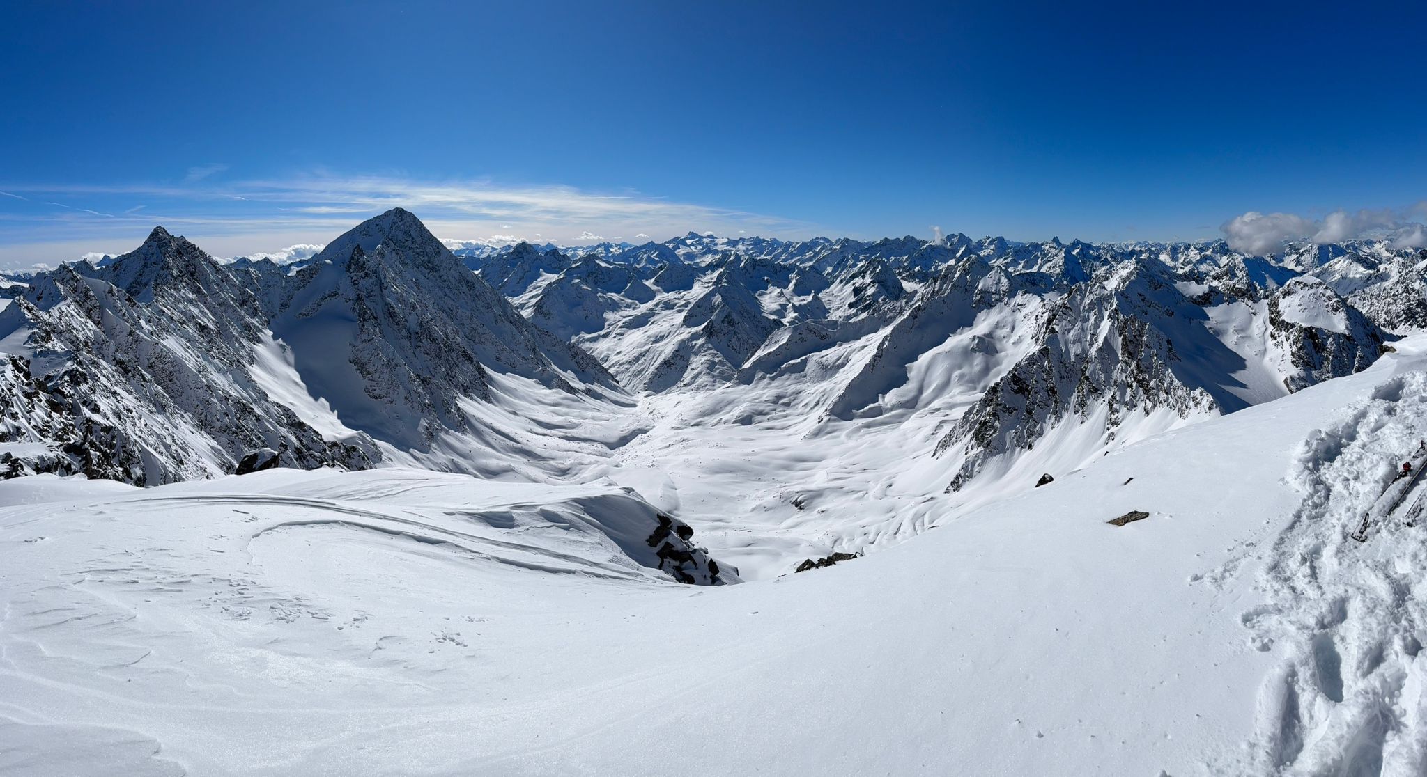 Skitour grandioser Ausblick