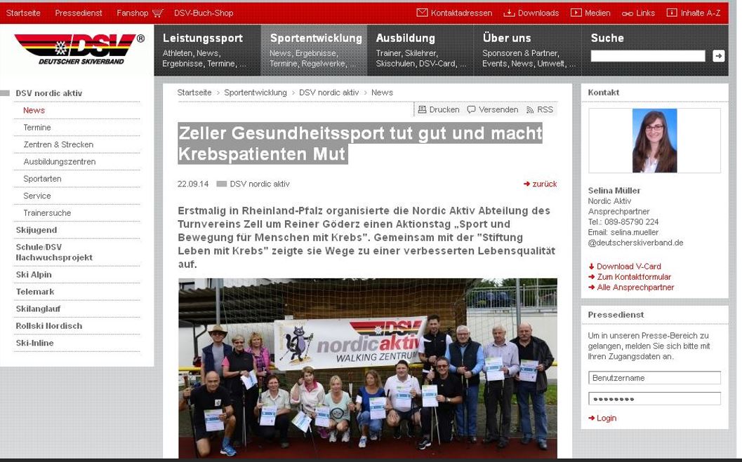 2014 NW gegen Krebs in Zell