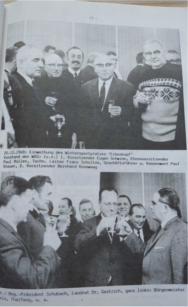 Erbeskopf Einweihung 1968_3