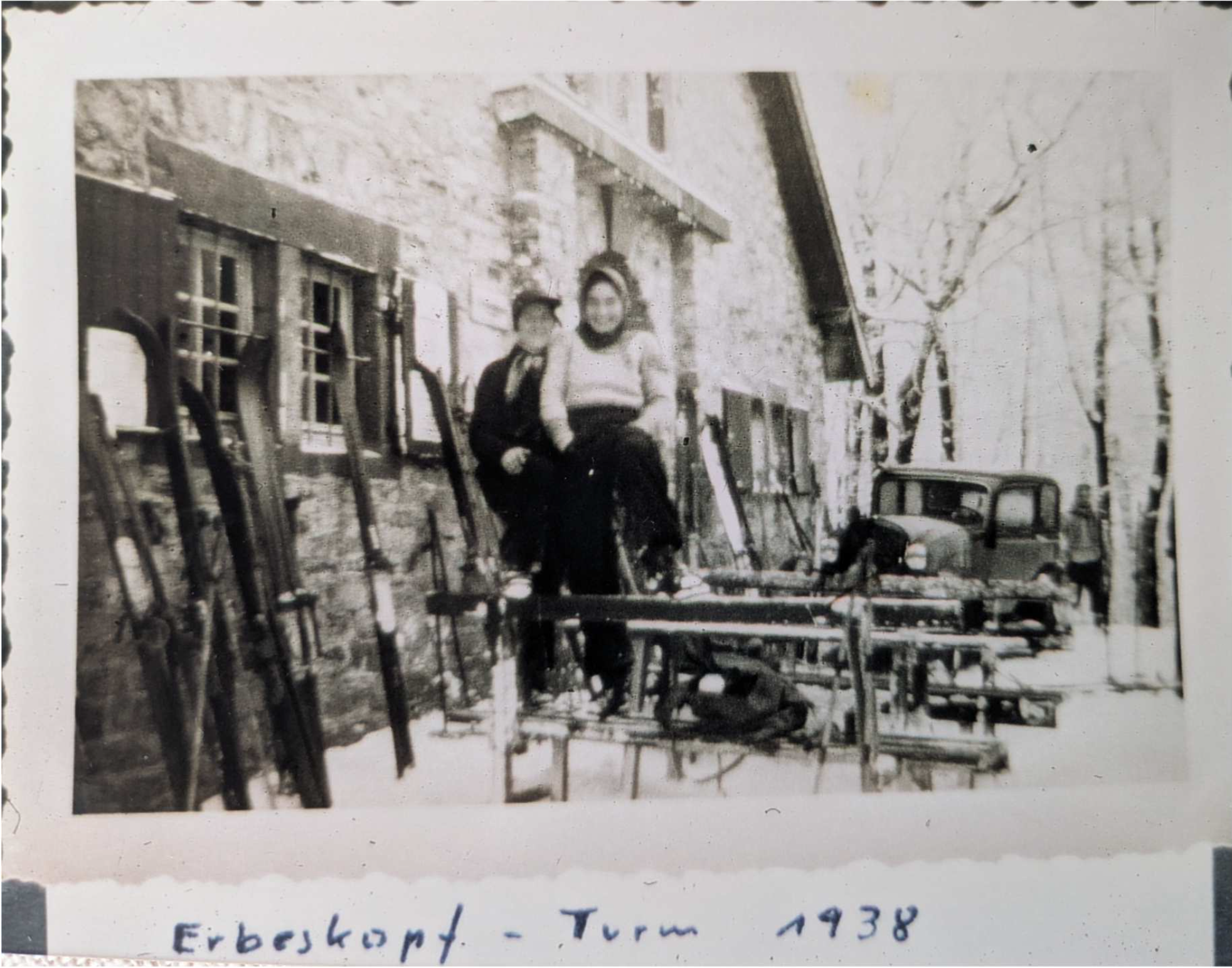 Erbeskopf am Turm 1938