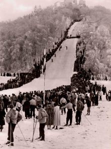 Sprungschanze Nürburg 1953